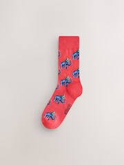 Bright Guinness Pattern Socks 3 Pack - Image 4 of 6