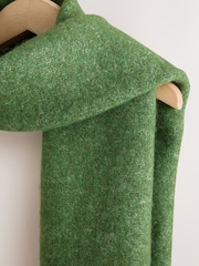 Green Fair Isle Long Knitted Scarf - Image 5 of 6