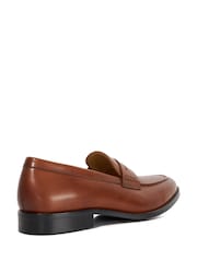Marrone - Vestibilità ampia - Dune London Skylers Wide Fit Loafers - Immagine 4 di 6