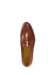 Marrone - Vestibilità ampia - Dune London Skylers Wide Fit Loafers - Immagine 5 di 6