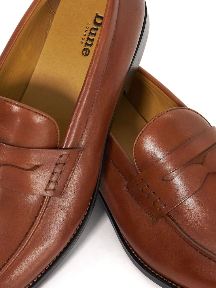 Marrone - Vestibilità ampia - Dune London Skylers Wide Fit Loafers - Immagine 6 di 6 Marrone - Vestibilità ampia - Dune London Skylers Wide Fit Loafers - Immagine 6 di 6