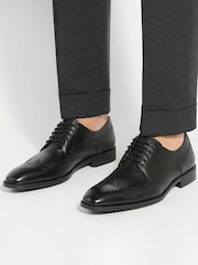 Dune London Black Sunni Wide Fit Derby Shoes - Image 1 of 6