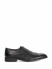 Dune London Black Sunni Wide Fit Derby Shoes - Image 2 of 6