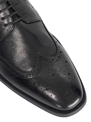 Dune London Black Sunni Wide Fit Derby Shoes - Image 6 of 6