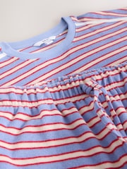 Красно-синяя - Long Sleeve Stripe Lounge Set - Изображение 8 8