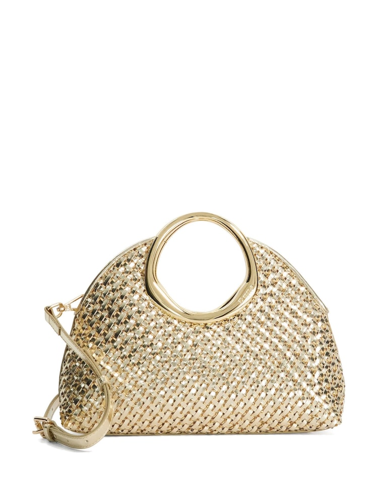 Dune London Metallic Earning Clutch Bag - Image 1 of 4