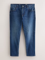 Ink & Mid Blue - Düz Fit - Əsas Stretch cins 2 Paketi - 6şəkildən 3 şəkil