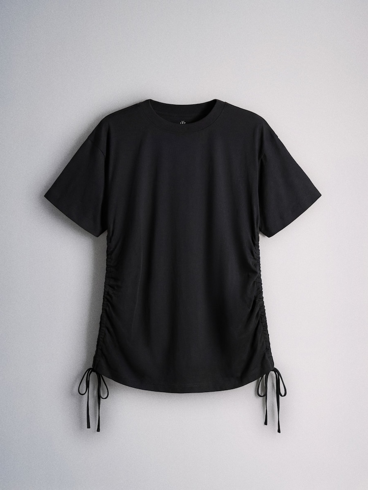 The Set 2 Pack Ruched Side Maternity T-Shirts - Imagen 2 de 5