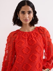 Phase Eight Shayla Red Blouse - Imagen 4 de 6