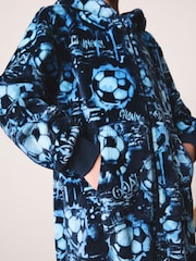 Mavi Futbol Qrafiti - Fleece All-In-One (3-16il) - 8şəkildən 4 şəkil