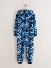 Mavi Futbol Qrafiti - Fleece All-In-One (3-16il) - 8şəkildən 6 şəkil