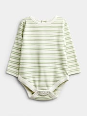 JoJo Maman Bébé Oat Marl Highland Cow Appliqué Dungaree Set - Image 2 of 6