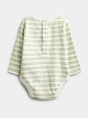 JoJo Maman Bébé Oat Marl Highland Cow Appliqué Dungaree Set - Image 3 of 6