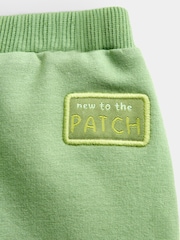 Jojo Maman Bébé Green Vegetable Appliqué Sweatshirt & Jogger Set - Image 6 of 7