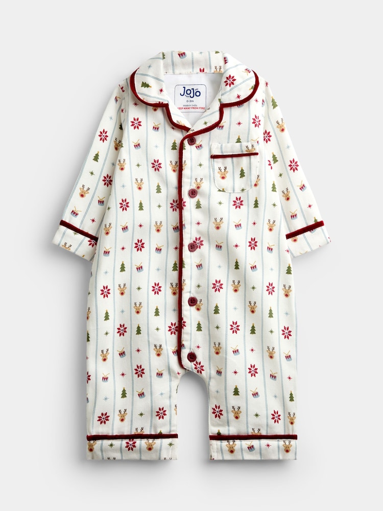 Jojo Maman Bébé Austi viss vienā pidžama - Attēls 2 no 5