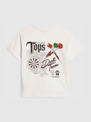 River Island Regular Fit Top Darts T-Shirt - Attēls 1 no 4