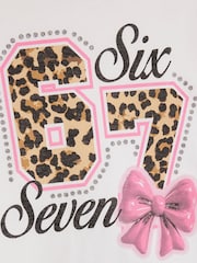 River Island Frill T-Shirt And Kickflare Set - Imagen 4 de 5