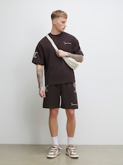River Island Brown Oversized Luminis T-Shirt - Image 2 of 4