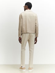 River Island Cream Slim Fit Chino Trousers - Image 3 of 4