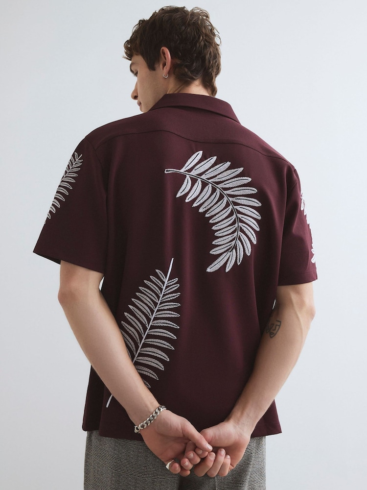 River Island Regular Embrodierred Shirt - Εικόνα 2 από 4