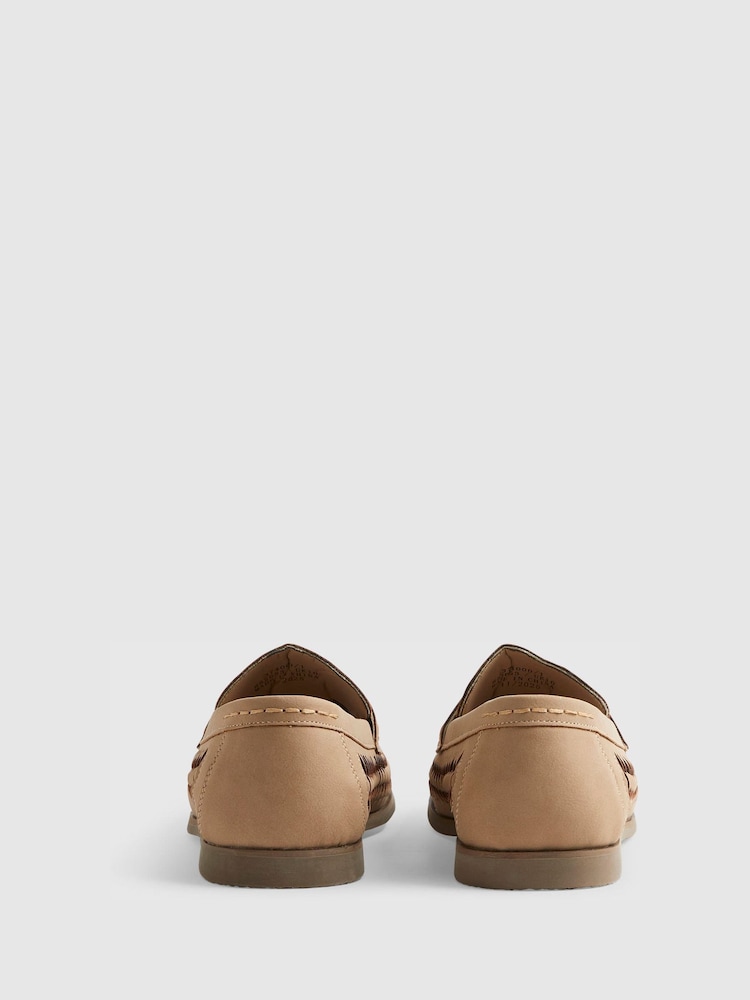 River Island Natural Woven Loafers - Image 3 of 3
