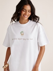 Six Stories White Last Shot Beaded Dress - Image 5 of 6