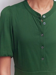 فستان جيرسيه متوسط الطول بطيّات Amber من Boden - Image 2 of 5