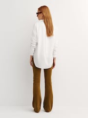 FRAME Brown The Corduroy Bronze Reboot Trousers - Image 2 of 6