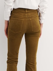 FRAME Brown The Corduroy Bronze Reboot Trousers - Image 5 of 6