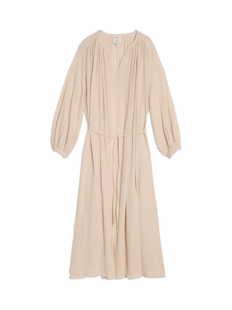 Albaray Anna Unwin Crinkle Cotton Maxi Kaftan - Bild 6 von 6
