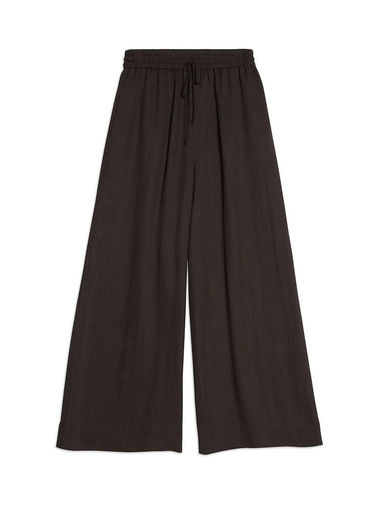 Albaray Tencel Wide Leg Trousers - صورة 4 من 4
