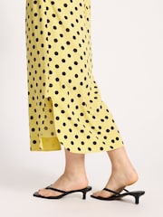 Albaray Yellow Iconic Spot Shirred Waist Dress - Image 4 of 6