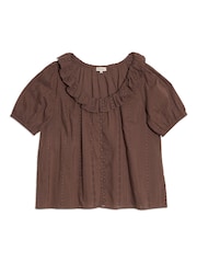 Albaray Ruffle Scoop Neck Top - Image 4 of 4