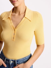 Albaray Rib Button Top - Imaginea 3 din 4