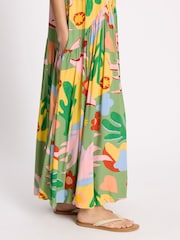Albaray Tropique Print Halter Maxi Dress - Imagen 3 de 6