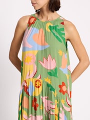 Albaray Tropique Print Halter Maxi Dress - Imagen 4 de 6