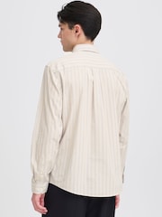 Casual Friday Natural Olsson Long Sleeve Striped Shirt - Image 2 of 8
