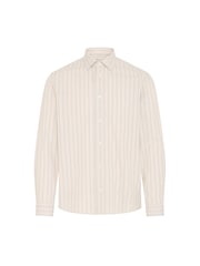 Casual Friday Natural Olsson Long Sleeve Striped Shirt - Image 6 of 8