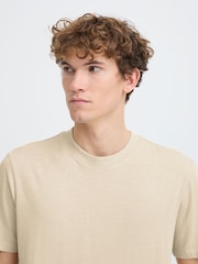 Casual Friday Natural Nordli Crew Neck Short Sleeve T-Shirt - Image 4 of 8