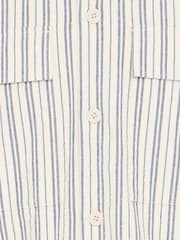 Casual Friday White CfWiberg Long Sleeve Striped Shirt - Image 8 of 8