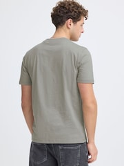 Casual Friday Grey CfNordli Crew Neck Short Sleeve T-Shirt - Image 2 of 8