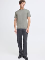 Casual Friday Grey CfNordli Crew Neck Short Sleeve T-Shirt - Image 3 of 8