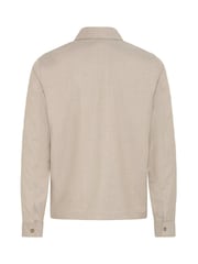 Casual Friday Natural CfHaglund Pin Zipper Shacket - Image 7 of 8