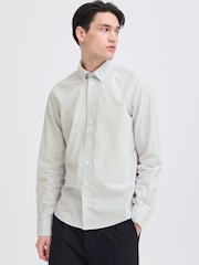 Casual Friday Blue Jonsson Long Sleeve Checked Shirt - Image 1 of 8