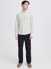 Casual Friday Blue Jonsson Long Sleeve Checked Shirt - Image 3 of 8