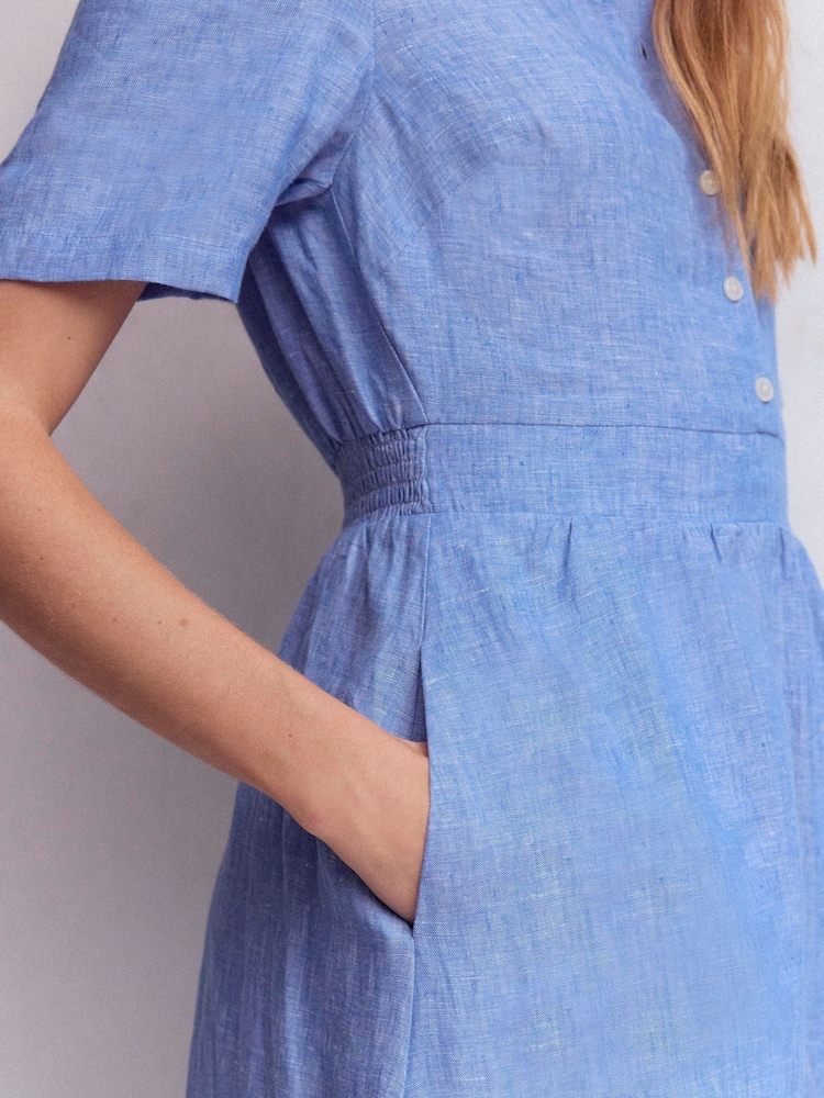 Φόρεμα Boden Ivy από λινό μίντι - Εικόνα 2 από 6