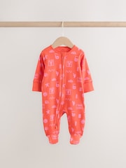 Vermelho/Rosa - Pacote 3 de roupas de dormir para bebês (0meses a3anos) - Imagem 4 de 13