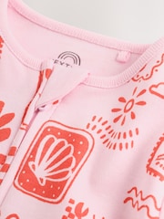Vermelho/Rosa - Pacote 3 de roupas de dormir para bebês (0meses a3anos) - Imagem 9 de 13