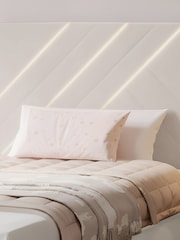 XR Living Ivory Lily Bed Frame With App Control Lights - Image 5 of 6