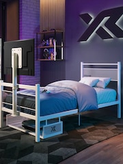 X Rocker White Basecamp RGB Bed with App Controlled LED - Image 2 of 6